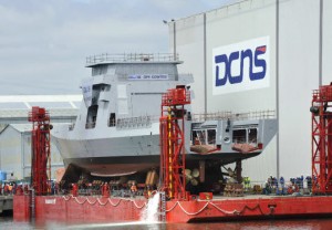L'OPV Gowind sera mis à flot demain à Lorient.