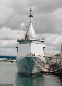 L'Adroit, achèvement à flot (© : DCNS)