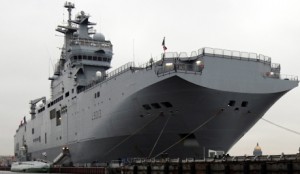 Le Mistral à Saint Peterbourg en 2010