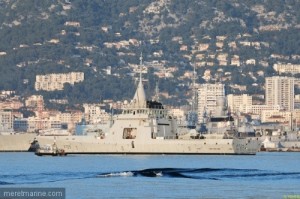 Arrivée de L'Adroit à Toulon