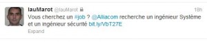 Job Alliacom Sept 2012