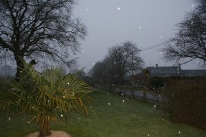 Neige à Lostihuel Braz