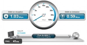 Capture Débit ADSL