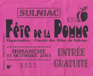 Fête de la pomme 2013