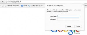 Authentification colsbleus