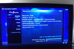 Raspberry Pi XBMC - Système