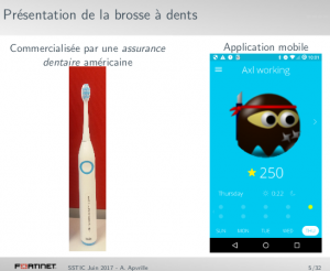 Ingénierie inverse d'une brosse à dents connectéee