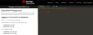 OpenShift Playground