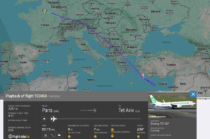 Transavia flight diverted on may the fourth